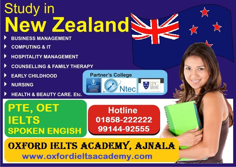 Study in New Zealand with Xford IELTS Academy 