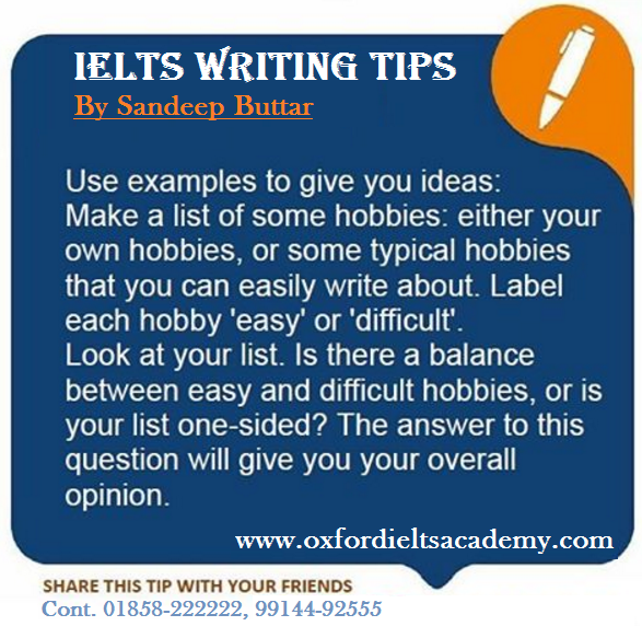 IELTS Tips by Sandeep Buttar