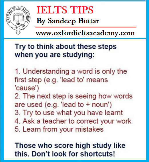 IELTS Tips by Sandeep Buttar